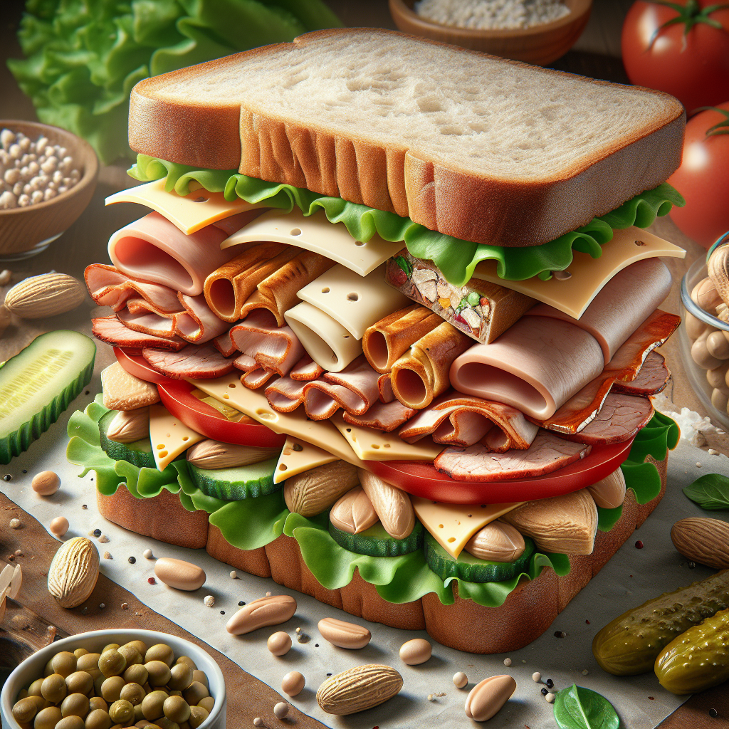 Doğru Sandviç Nasıl Olmalı ? Protein bombası bir tarif!