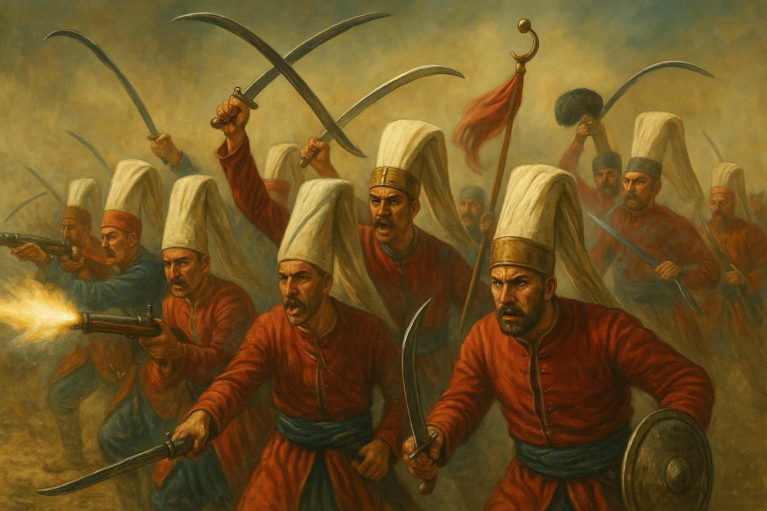 Yeniçeri (Eski Asker ) Padişah 2. Mahmut Ayaklanması